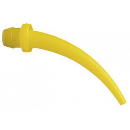 Intraoral Mixing Tips Curved Attachment - Yellow (Fine) - Pack 50 *For Light Body Material
